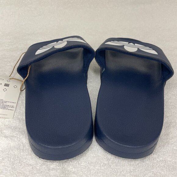 NEW! ADIDAS ORIGINALS Men\'s \'ADILETTE LITE\' Navy Slides Slippers Shoes Summer main image 4